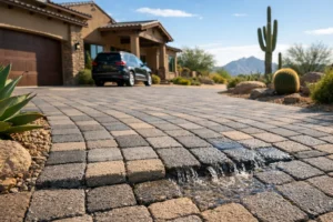 7 Permeable Paver Driveway Benefits for Arizona