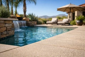 Best Nonslip Pool Deck Surface for Arizona Homes