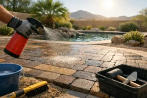 How to Maintain Pavers in Arizona’s Heat
