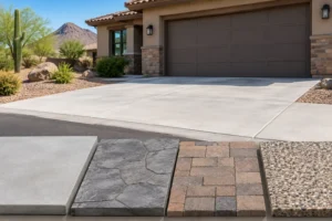 Best Driveway Apron Materials for Arizona Homes