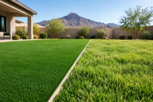 Turf Versus Natural Grass for Arizona Yards